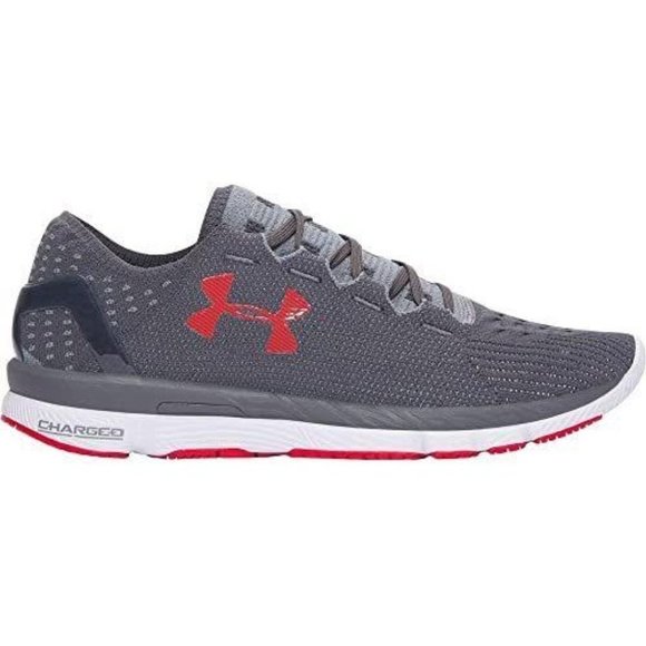 Under Armour Speedform Slingshot Men's Sneakers, Grey/Red, 9.5 D 1266202101 NWOB